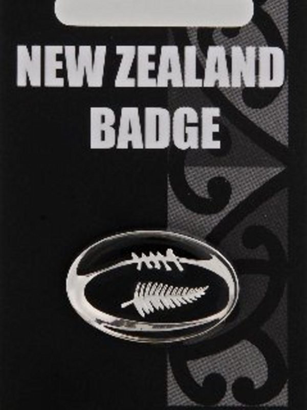 RUGBY BALL BADGE