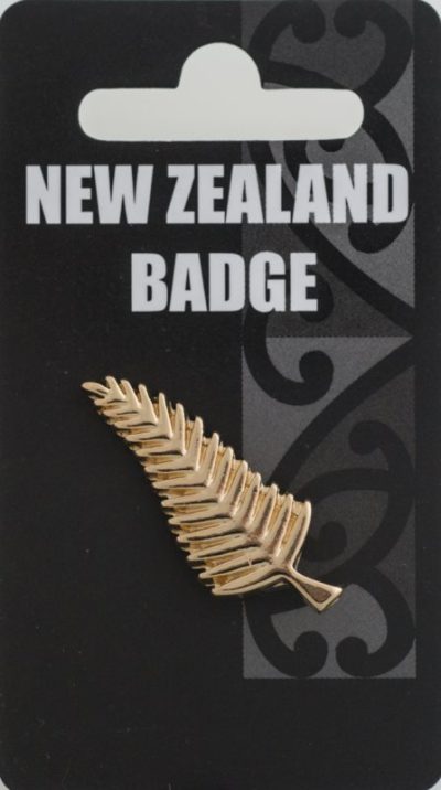 GOLD FERN BADGE