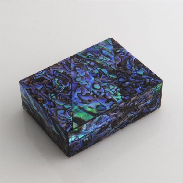 MEDIUM PAUA CRACKING JEWELLERY BOX