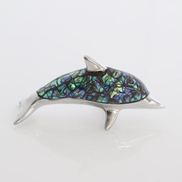 PAUA DOLPHIN ORNAMENT