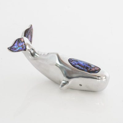 PAUA SPERM WHALE ORNAMENT