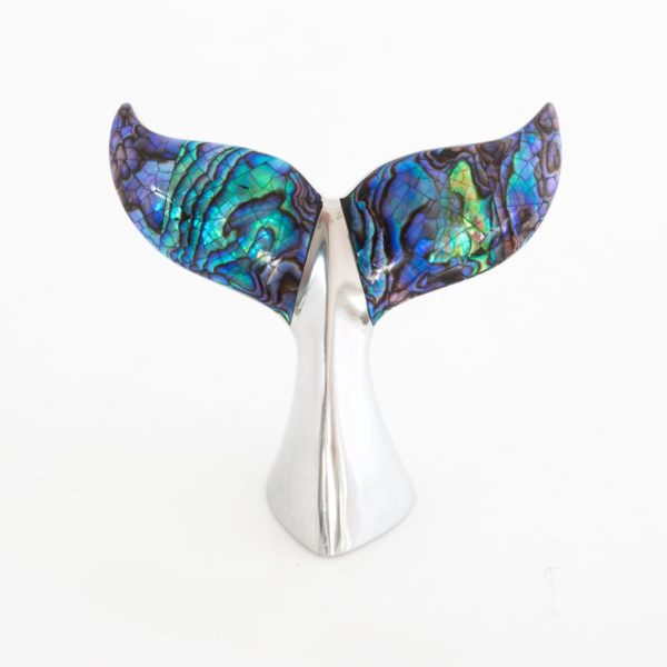 PAUA WHALE TALE ORNAMENT