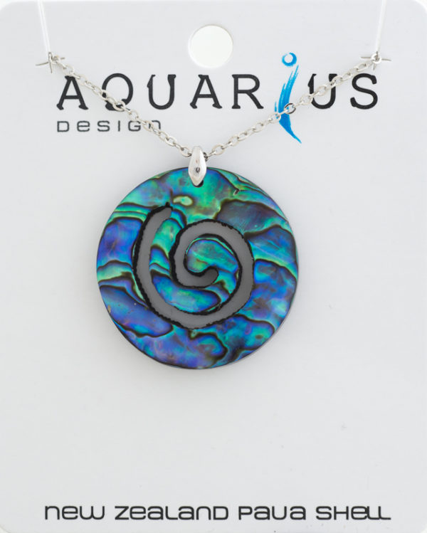 PAUA KORU PENDANT