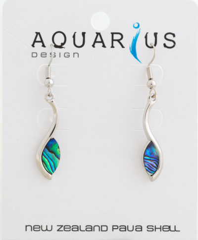 PAUA FLOWING PETAL EARRING