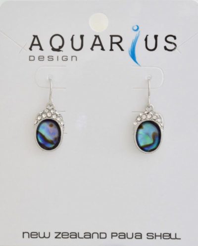 OVAL WITH CRYSTAL ER