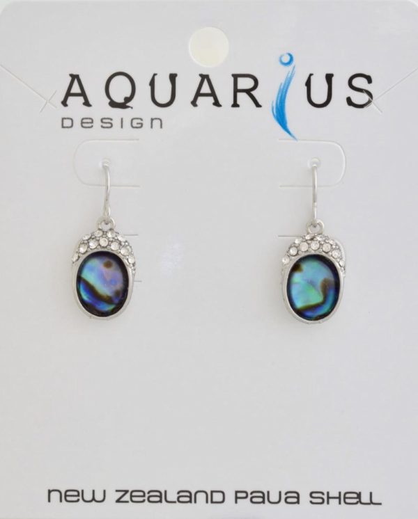 OVAL WITH CRYSTAL ER