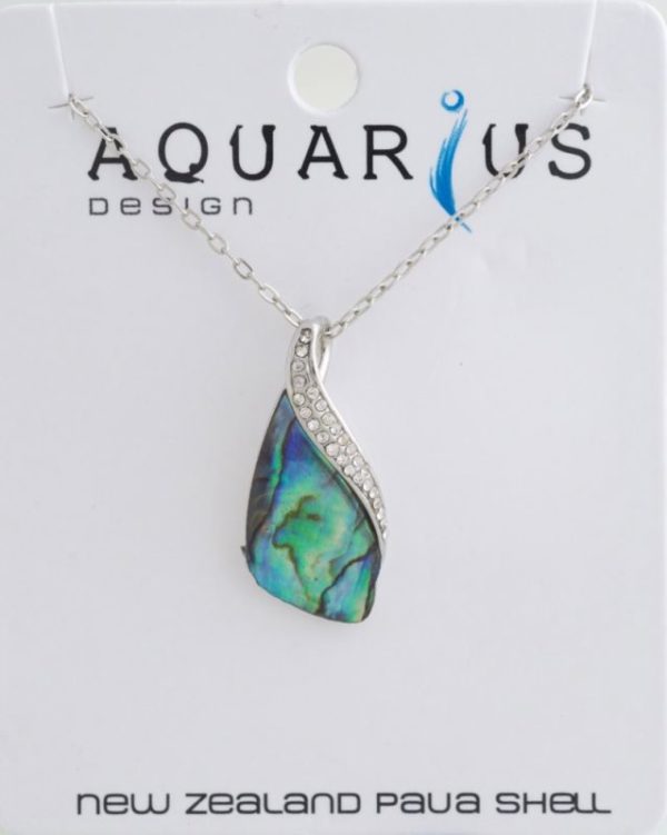 PAUA CURVE PENDANT