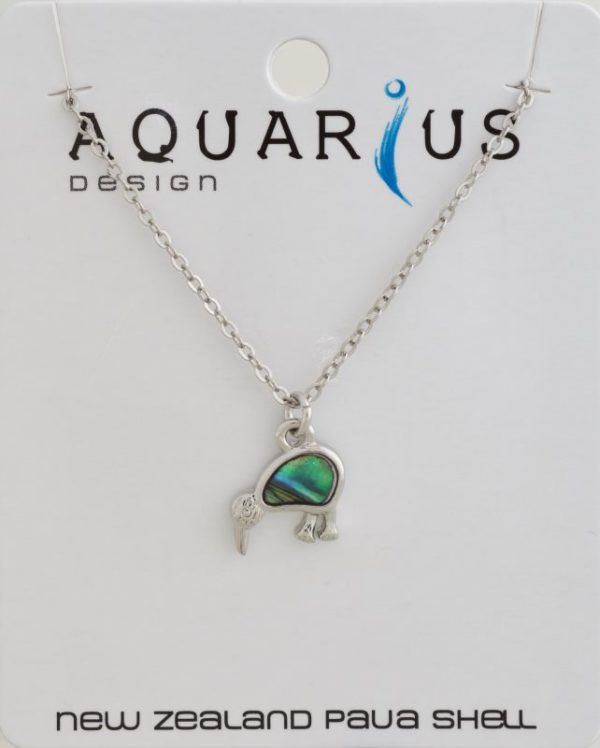 NATURAL PAUA KIWI PENDANT