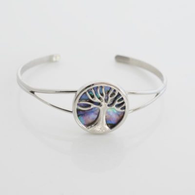 PAUA KAURI TREE BANGLE