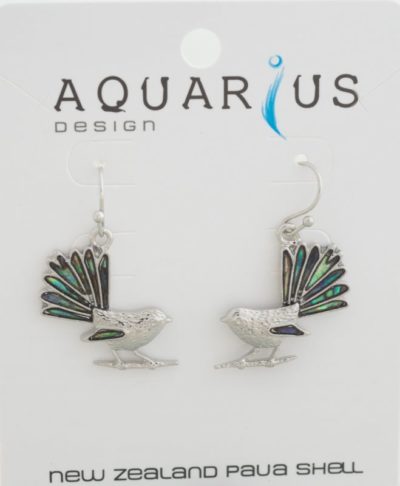 PAUA FANTAIL EARRING