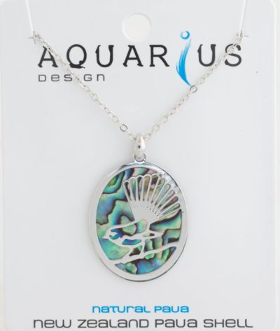 PAUA FILIGREE FANTAIL PENDANT