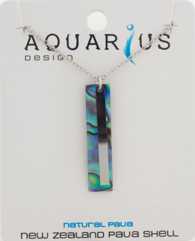 PAUA BAR NECKLACE