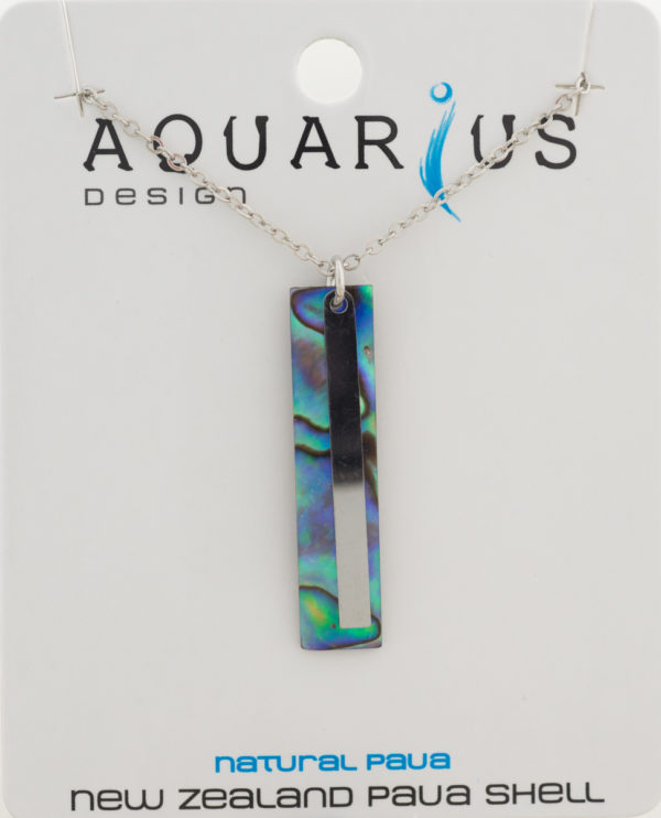 PAUA BAR NECKLACE