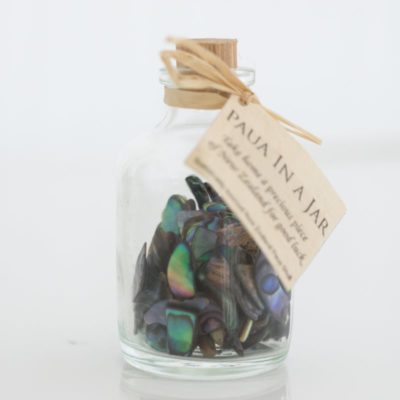 PAUA CHIPS IN A BOTTLE