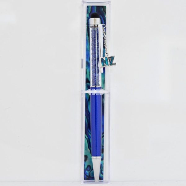NZ CHARM ON BLUE PEN/STYLUS