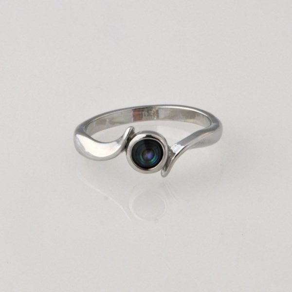 Paua Solitaire Ring