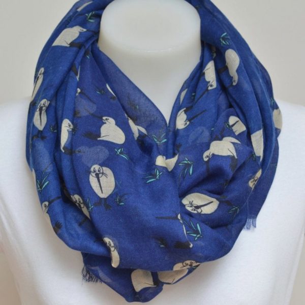 BLUE KIWI SCARF