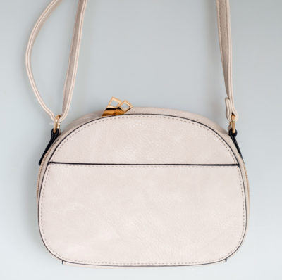 CAMEL OVAL ASH HANDYBAG