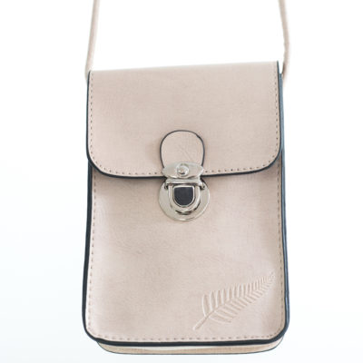 IVORY FERN EMBOSSED UPRIGHT HANDYBAG