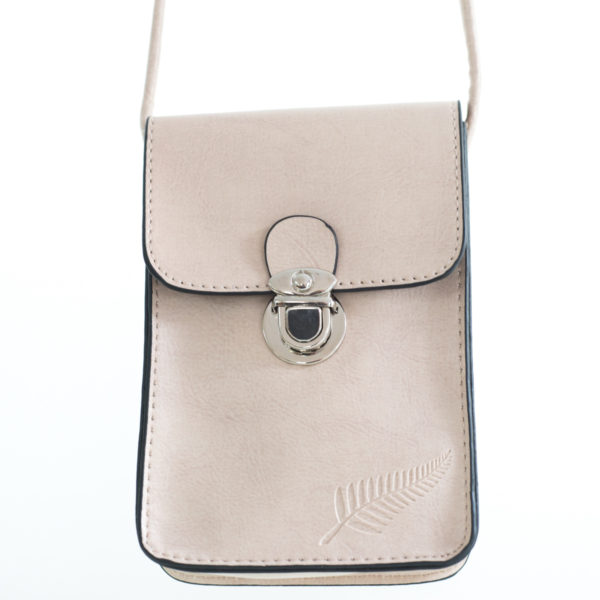 IVORY FERN EMBOSSED UPRIGHT HANDYBAG