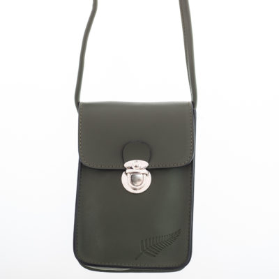 KALE FERN EMBOSSED UPRIGHT HANDYBAG