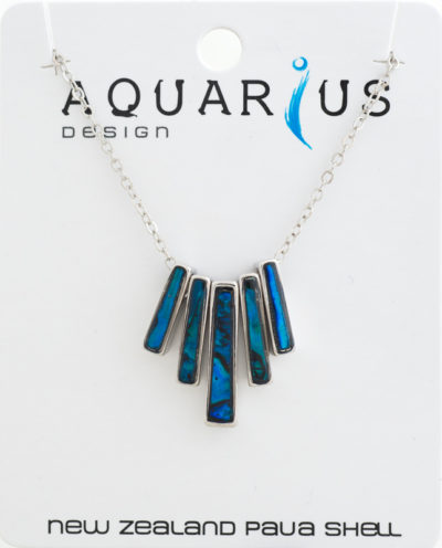 DYED BLUE PAUA CHIME PENDANT
