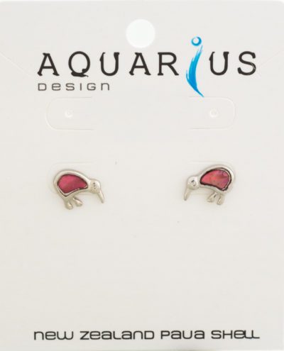 PINK KIWI STUD EARRINGS