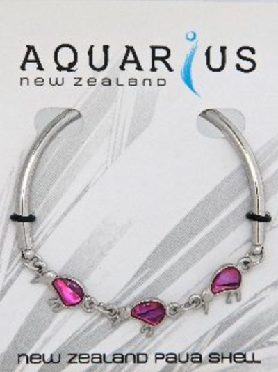 PINK 3 KIWI BAR BANGLE
