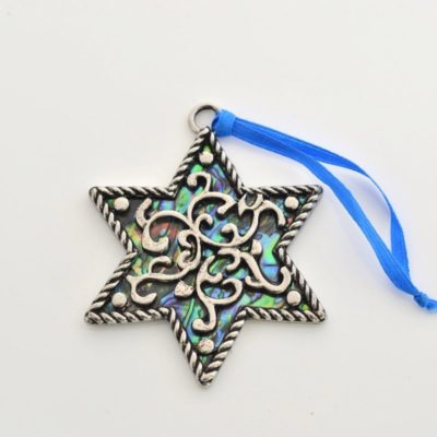 PAUA CLASSIC STAR CHRISTMAS ORNAMENT