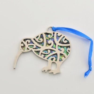 PAUA KIWI CHRISTMAS ORNAMENT