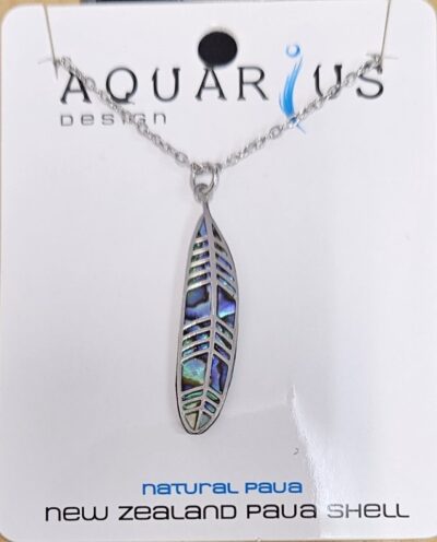 Filigree Feather Necklace