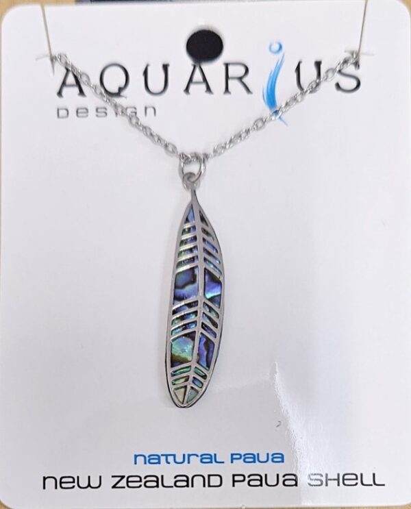 Filigree Feather Necklace